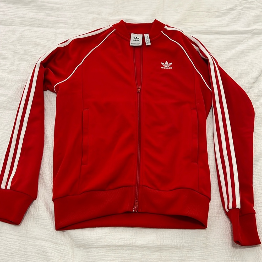 Red Adidas Jacket
